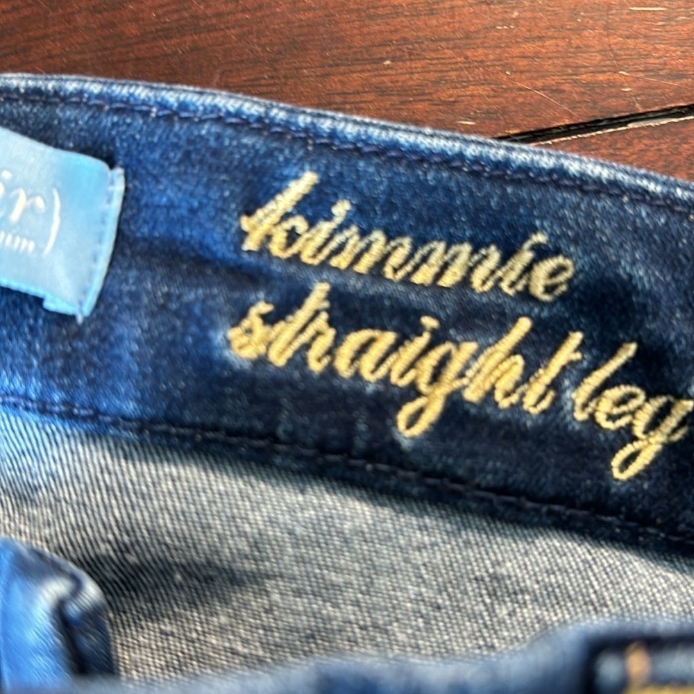 Seven for all mankind Jimmie straight leg dark wash in 24 - Picture 5 of 7